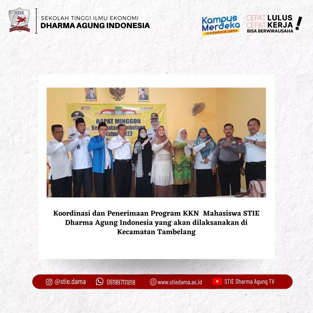 KKN STIE Dharma Agung