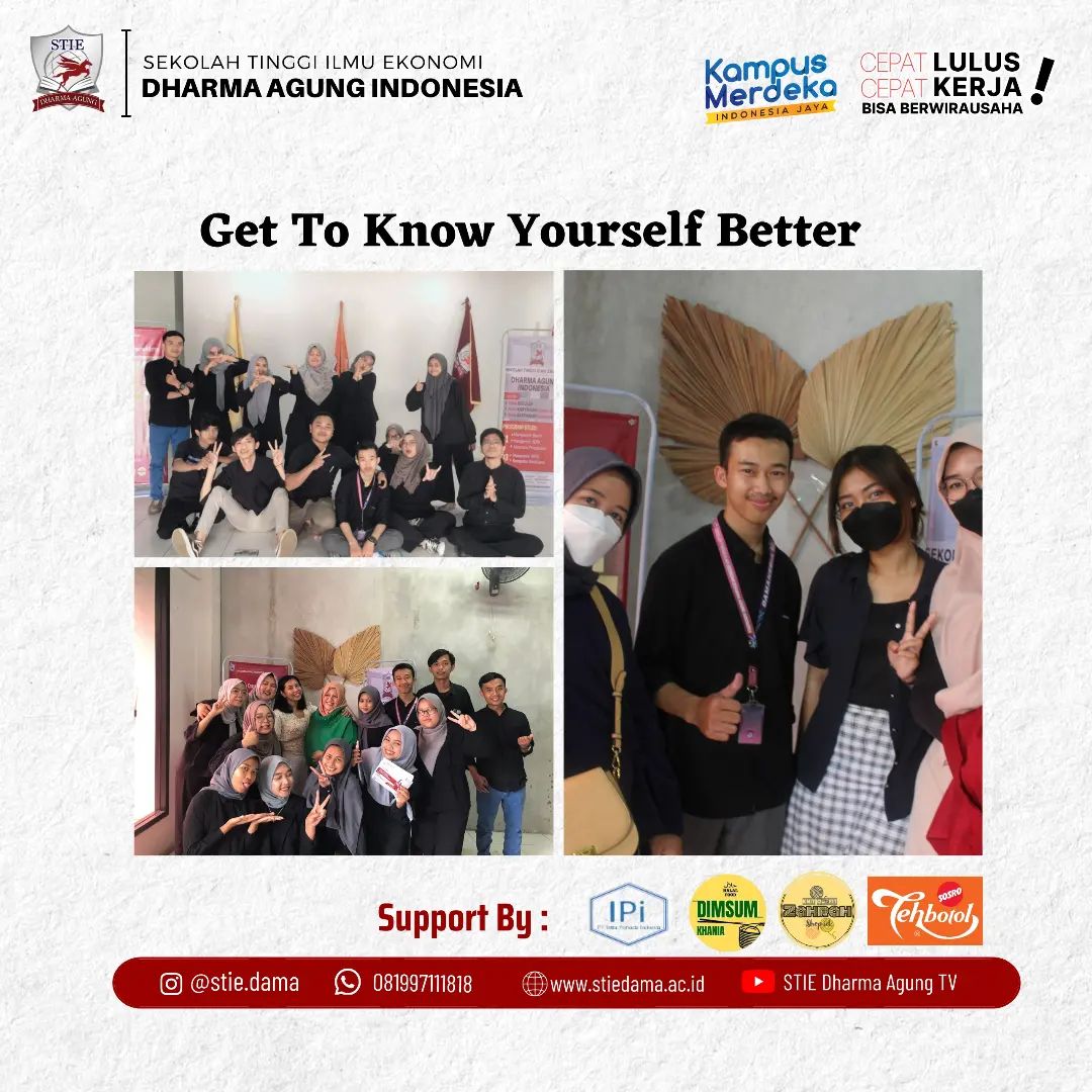 SEMINAR DAN LOMBA "GET TO KNOW YOURSELF BETTER"