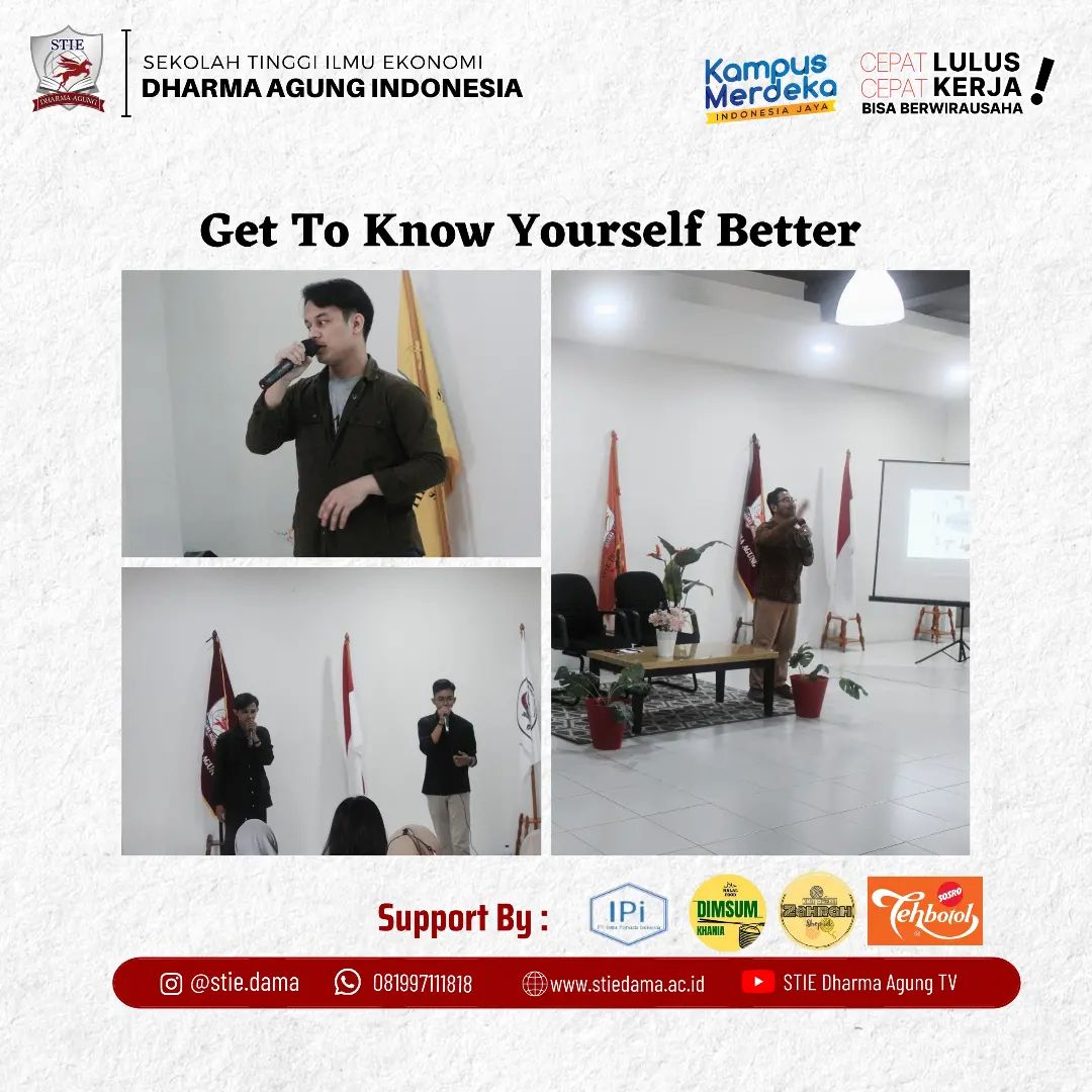 SEMINAR DAN LOMBA "GET TO KNOW YOURSELF BETTER"