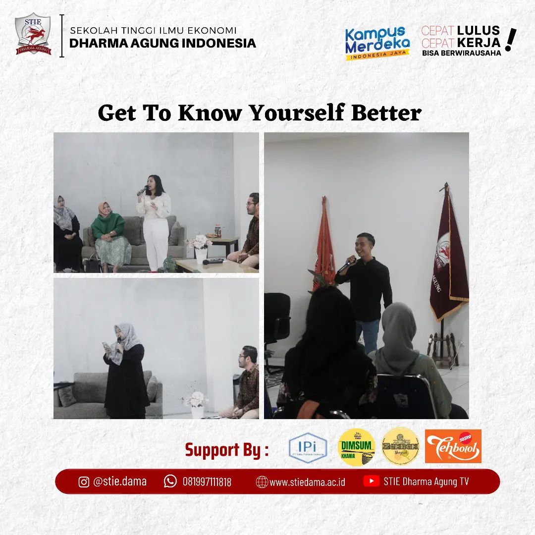 SEMINAR DAN LOMBA "GET TO KNOW YOURSELF BETTER"