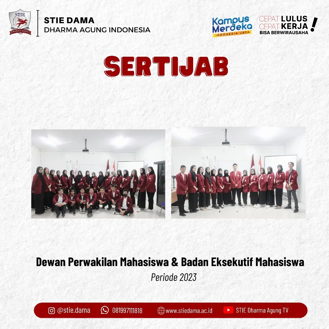 SERAH TERIMA JABATAN DPM & BEM PERIODE 2022/2023