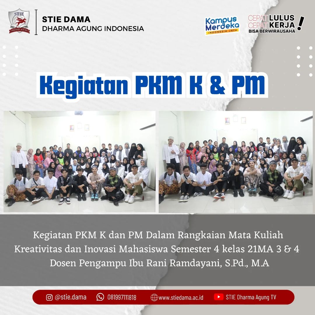 KEGIATAN PKM K & PM