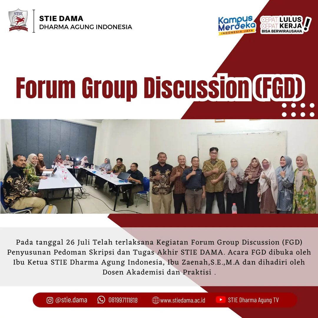 FORUM GROUP DISCUSSION (FGD)