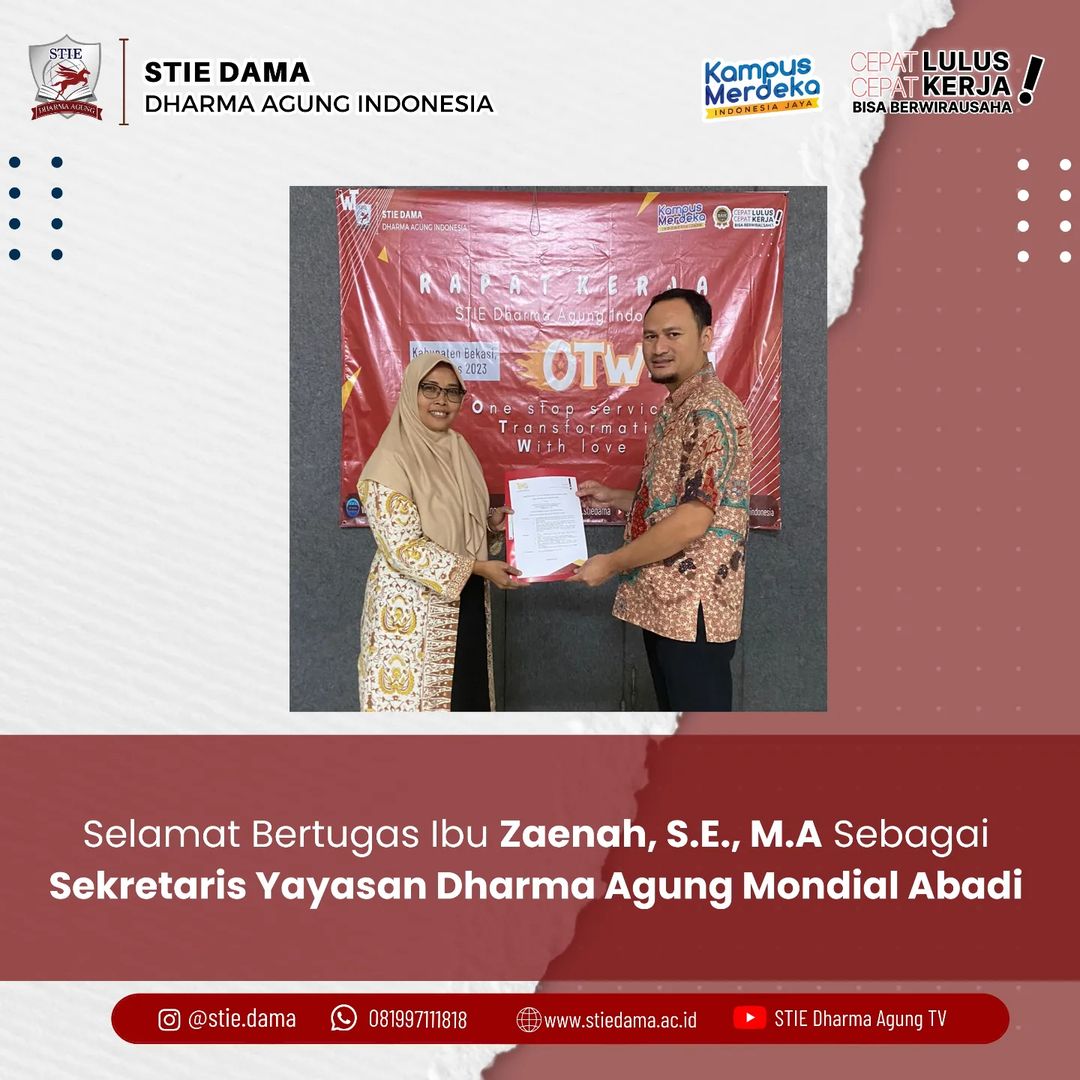 SEKRETARIS YAYASAN DHARMA AGUNG MONDIAL ABADI